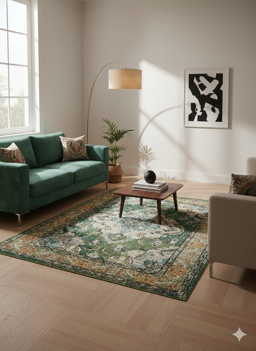 Sublimez votre intérieur : Pourquoi le tapis oriental est la pièce maîtresse de votre salon